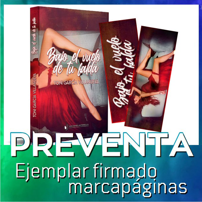 Feliz Viernes

Hoy es un día muy especial para mí,
el nacimiento de mi nuevo bebé

PREVENTA de mi Poemario
 
Bajo el vuelo de tu falda

Ejemplar firmado + marcapáginas

Podéis pedírmelo en hilo o por MD a mí, o a mi editorial <a href="/Edi_Antonella/">Ediciones Antonella</a> 

Arte poético, artístico y editorial👇