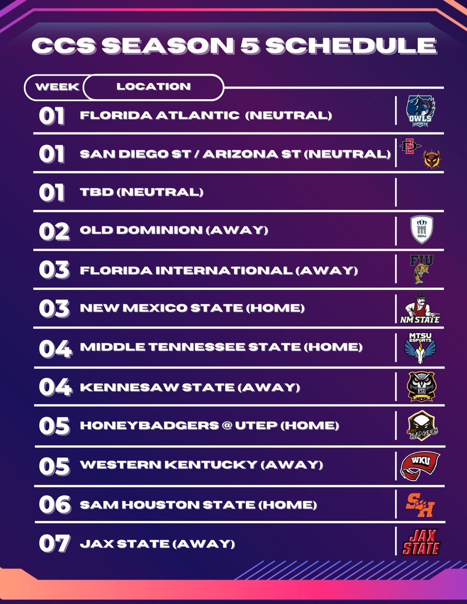 LATech Rocket League will be participating in the Collegiate Conference Series!

A big thanks for <a href="/CollegiateCCS/">Collegiate Conference Series</a> for this letting us participate once again!

Let’s Go Dawgs! 🦴🦴🦴🦴