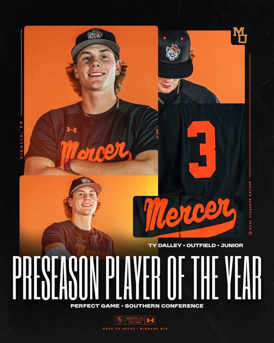 Perfect Game SoCon Preseason Player of the Year 🏆

👉 <a href="/TDalley11/">TyDalley</a> 

🗞️ bit.ly/4hoSIRu