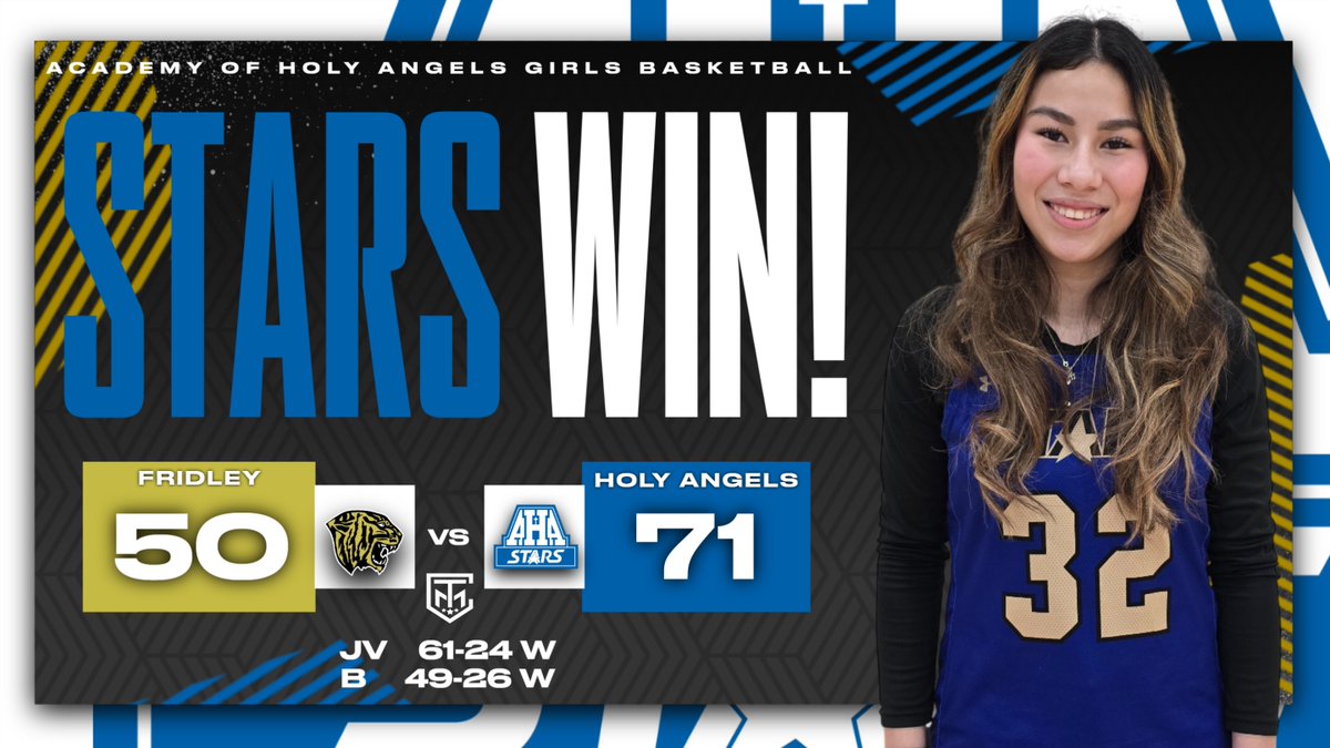 AHAGirlsBBall's tweet photo. The STARS offense hit on all cylinders in the second half last night as the team outscored the Tigers 52-17 to claim their 10th victory of the season. The team returns home tomorrow when they host #4AAA DeLaSalle. Congratulations to the JV and B for their victories. GO STARS!! https://t.co/i7865M6nq8