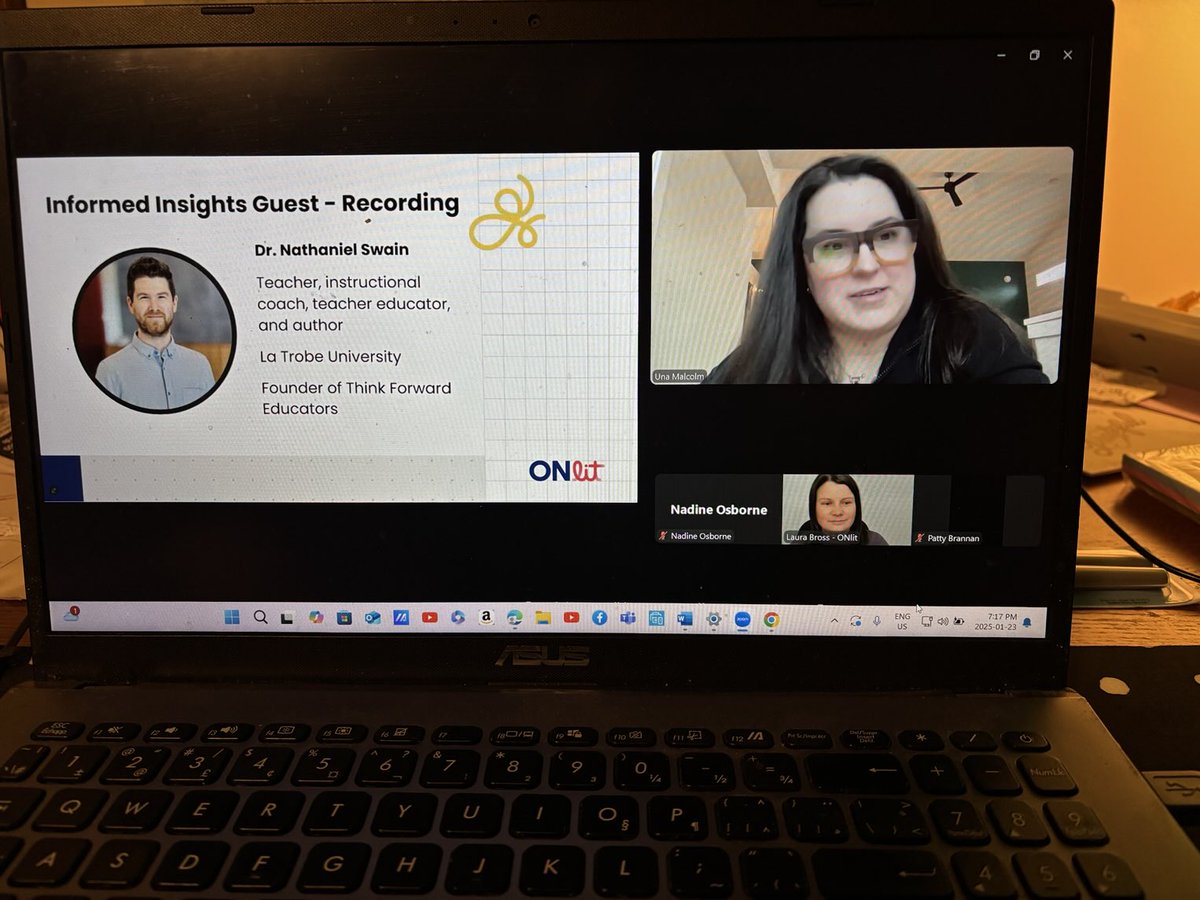 nadine1osborne's tweet image. ⁦@IDA_Ontario⁩ ⁦@ONlit_social⁩ Tonight is the first night for this book study! #ScienceOfLearning