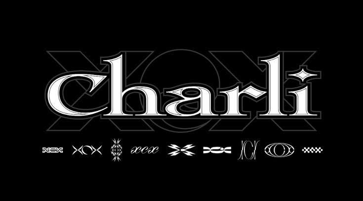 skyferrori's tweet image. this charli logo is probably one of the best logos ever designed