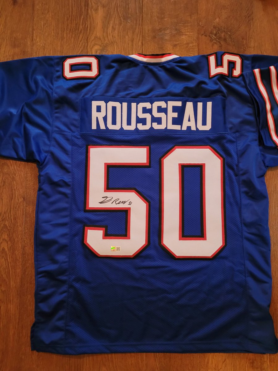 Kenscapes1's tweet photo. OK when I hit 2500 followers, I am giving away a signed Greg Rousseau jersey. All you have to do is retweet follow me and @jimmyreu81 winner picked shortly after I hit 2500 followers. https://t.co/5HblKSPBrM