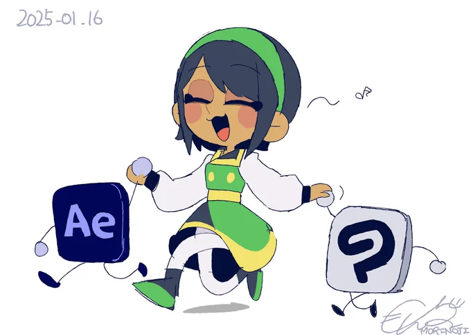 健やか少女だねぇ…#もりじなるきゃら 
