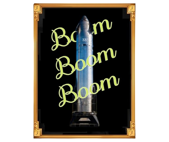 OfficialS33meme's tweet photo. This is going to blow up...
Boom Boom Boom💥
CA: Ayyxkxzg4vBMAhephw8GAK5oXpriJRrR6rG4SPSZpump
#ship33 #SpaceX #ElonMusk https://t.co/QbWRozKscy