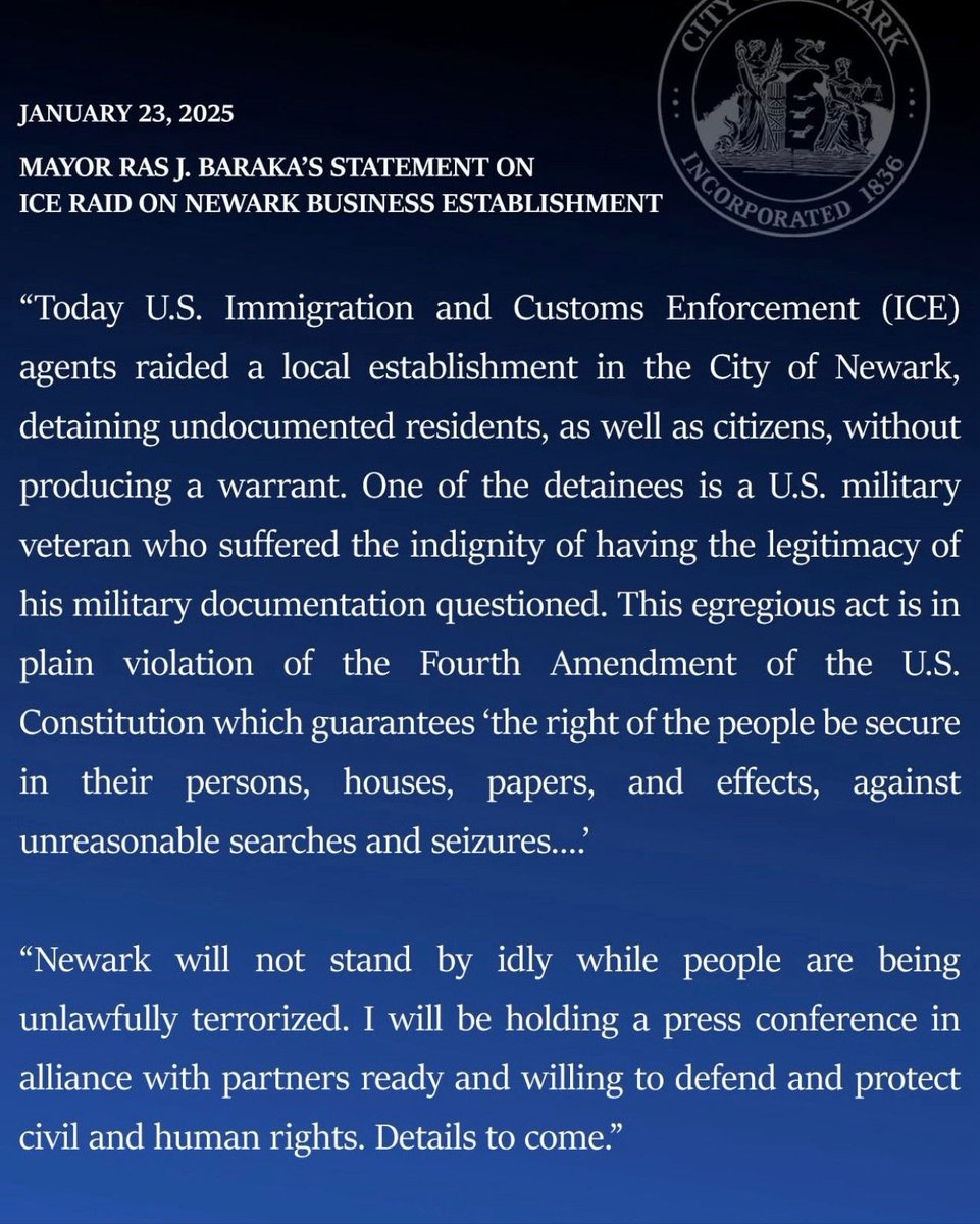 goRubenRuben's tweet photo. Oralè Resisters
ICE Hunters poaching
American Citizens and
Veterans in assault on
New Jersey Establishment!
#ICEHunters #NewJersey #Conoces #USDemocracy
1.6 Million Deported 1930s
Repatriation 60% US Citizens
It’s happening again! #Repatriation https://t.co/pAhbJ3GJAb