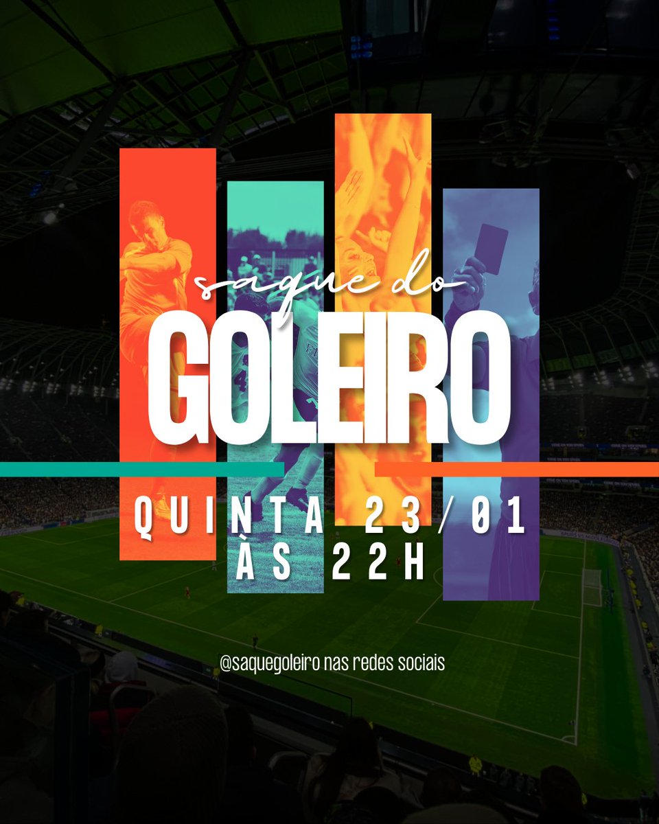 SaqueGoleiro's tweet photo. ACREDITE SE QUISER:
Após milhares de pedidos pela volta do Saque, nos rendemos.
A PARTIR DAS 22H ENTRAMOS AO VIVO, COM OS DELINQUENTES DE SEMPRE, PARA FALAR DA ESTREIA COLORADA E GREMISTA EM 2025.
JÁ SALVA AÍ O LINK:
https://t.co/CiENmAWc9A https://t.co/eKopc9IwJb