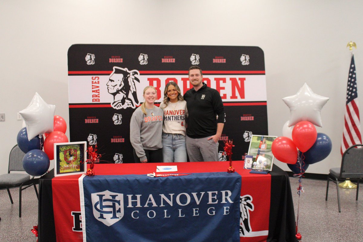 Signing day for <a href="/Sofiew_112806/">Sofie</a> !! Super proud of this girl and excited to see what the future holds for her!!  <a href="/hcpanthergolf/">Hanover College Golf</a> is getting an amazing girl! ⛳️❤️💙 

<a href="/bordenathletics/">Borden Athletics</a> <a href="/newstribscores/">News&Tribune Sports</a> <a href="/indianahsgolf/">Indiana HS Golf</a>