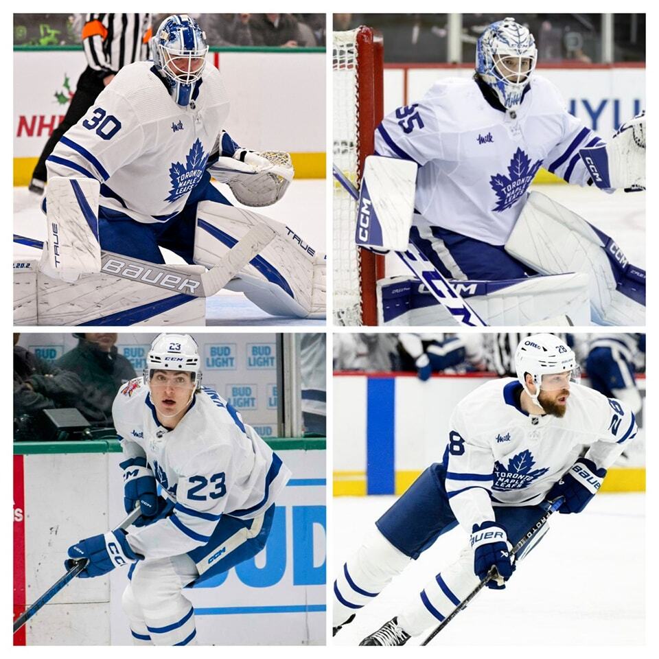 FTPH_'s tweet photo. The Toronto Maple Leafs had plenty of updates today while the injuries continue to pile back up.

Matthew Knies will be day-to-day with a knee injury as per head coach Craig Berube, who noted that it wasn't as bad as it looked.

After posting a .970 SV% … https://t.co/tssfA4jNAP https://t.co/Ndii3EWzu9