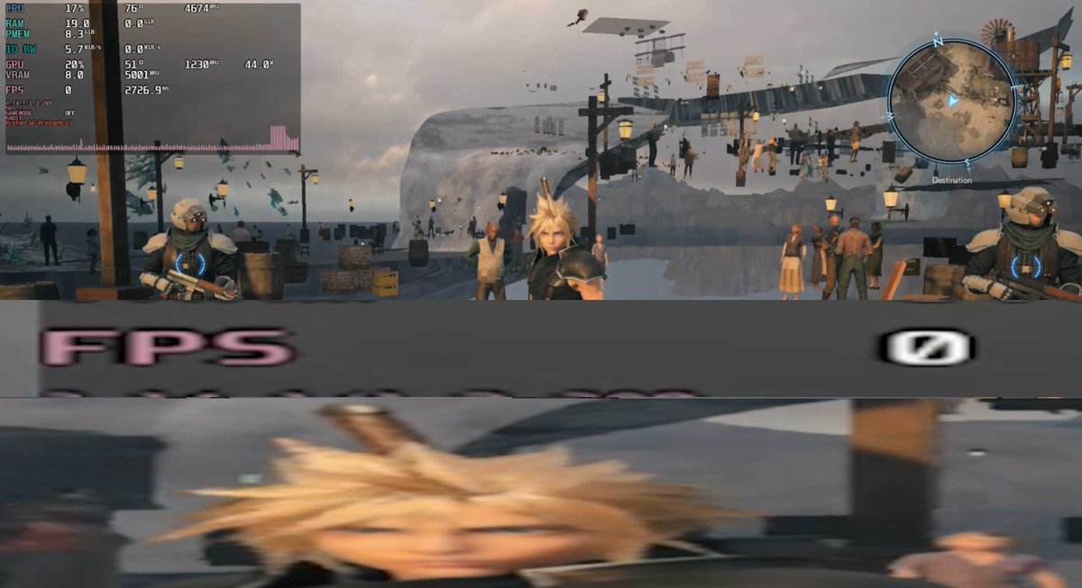 sskver's tweet photo. #FF7Rebirth #SteamDeck verified #GamingRevolution #TeamNVIDIA @Iinux https://t.co/nljxYXWCGY