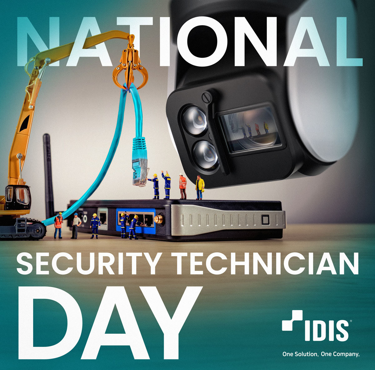 Today, we celebrate the incredible security technicians who keep our world safer place! On behalf of #IDIS Americas, YOU make all the difference! #SecurityTechnicianAppreciation