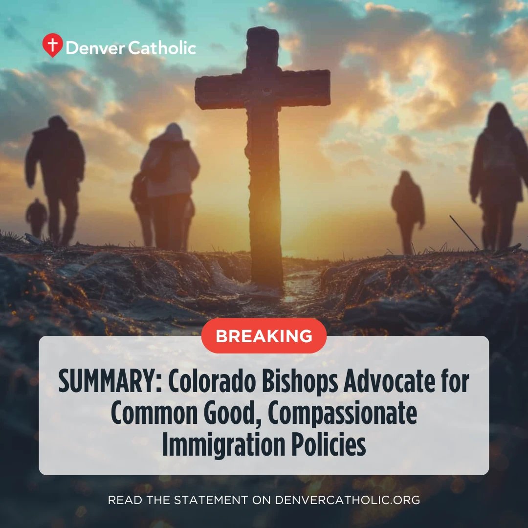 Denver Catholic (@denvercatholic) on Twitter photo #BREAKING: The four bishops of Colorado issued a joint statement today through the <a href="/cocatholicconf/">Colorado Catholic Conference</a> in response to ongoing discussions about immigration.
Read more: denvercatholic.org/summary-colora….
<a href="/ArchbishopDen/">Archbishop Aquila</a> <a href="/BishopGolka/">Bishop James Golka</a> <a href="/dioceseofcos/">Colo Springs Diocese</a> #BREAKING: The four bishops of Colorado issued a joint statement today through the <a href="/cocatholicconf/">Colorado Catholic Conference</a> in response to ongoing discussions about immigration.
Read more: denvercatholic.org/summary-colora….
<a href="/ArchbishopDen/">Archbishop Aquila</a> <a href="/BishopGolka/">Bishop James Golka</a> <a href="/dioceseofcos/">Colo Springs Diocese</a>