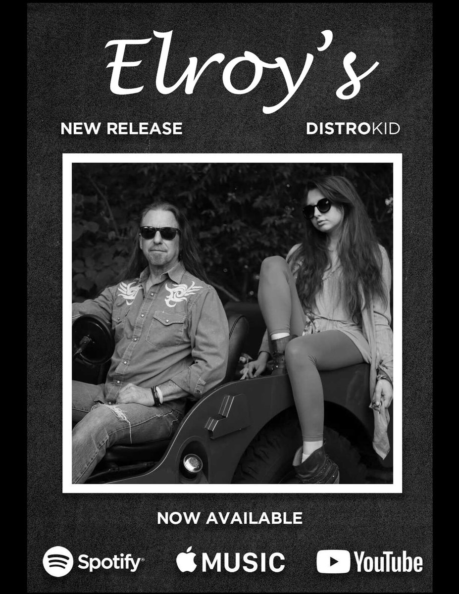 GA_Shadowland's tweet photo. Yeah folks, there's a new song from Glenn &amp; Oria. This nasty, funky, down-home little doodad rocks. You get on down to Elroy’s, lay your money down and they gonna make you feel alright.  We’ll let you determine what it is about.  Start streamin' and sharin' - Enjoy!!! https://t.co/bmUuPlSKim