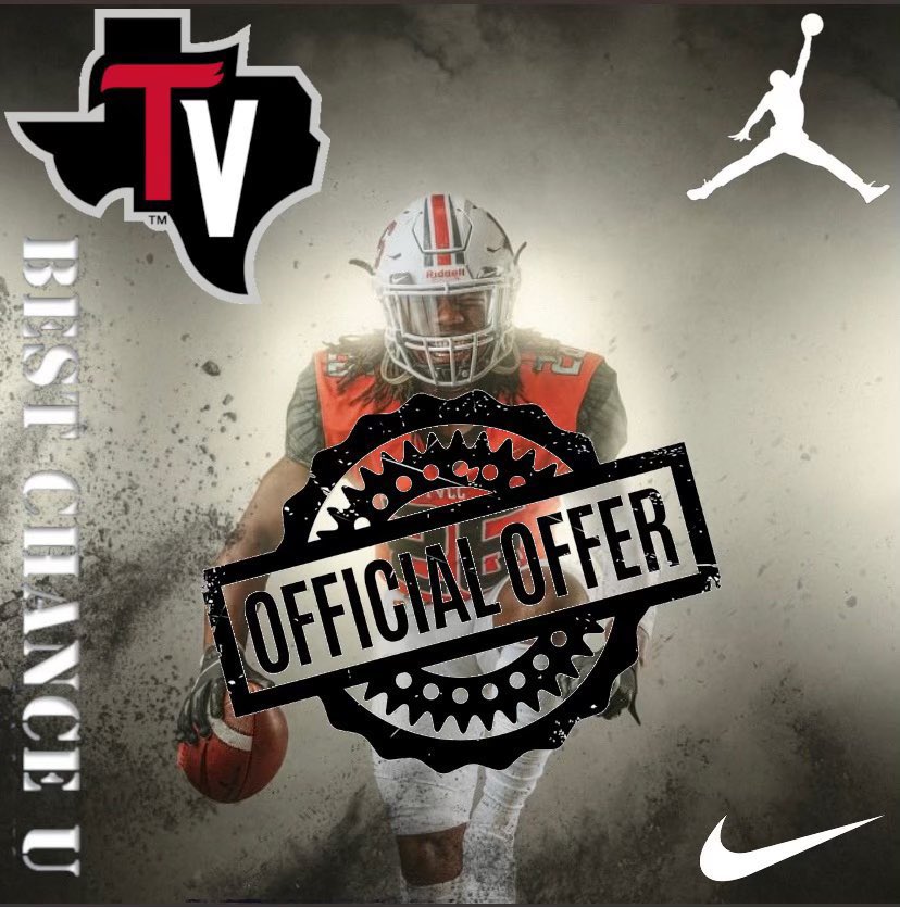72N0N0's tweet photo. Blessed to receive an offer from @TVCCFOOTBALL ‼️ 

@CoachK_Johnson @coachsewardjr @_Coach_King @CoachJLaRue @WacoUFootball @RecruitTheU @Coach_Po @coach_uselton @JucoFFrenzy

#ValleyBoys #JucoProduct https://t.co/663s9pvUz6