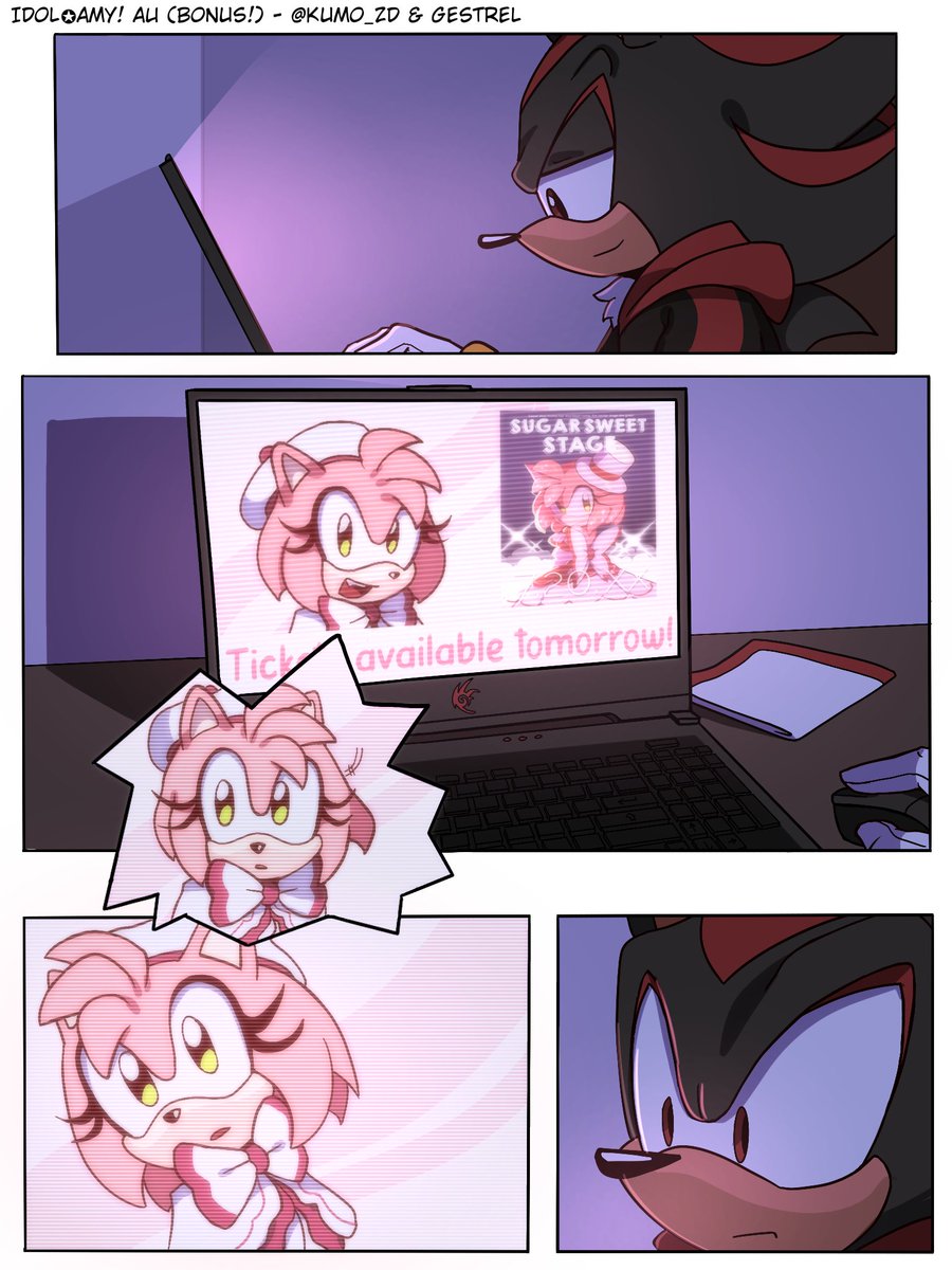 Idol✪Amy! AU (Bonus!) - Collab w Gestrel (on Tumblr!)