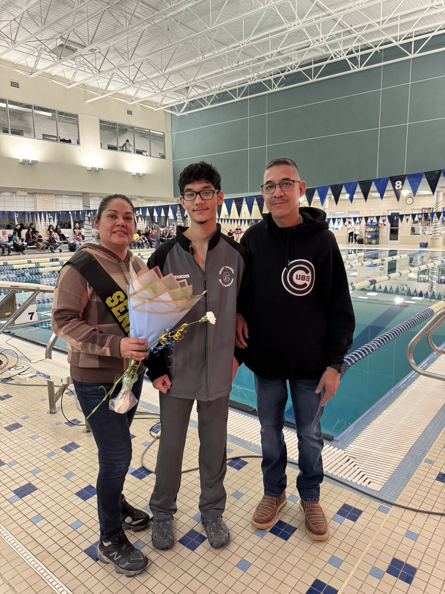 JolietCentralAD's tweet photo. JT Boys Swimming Senior Night! Congrats to these young men! We wish you nothing but the best in your future!
#JTPride https://t.co/jxeLPvFEsz