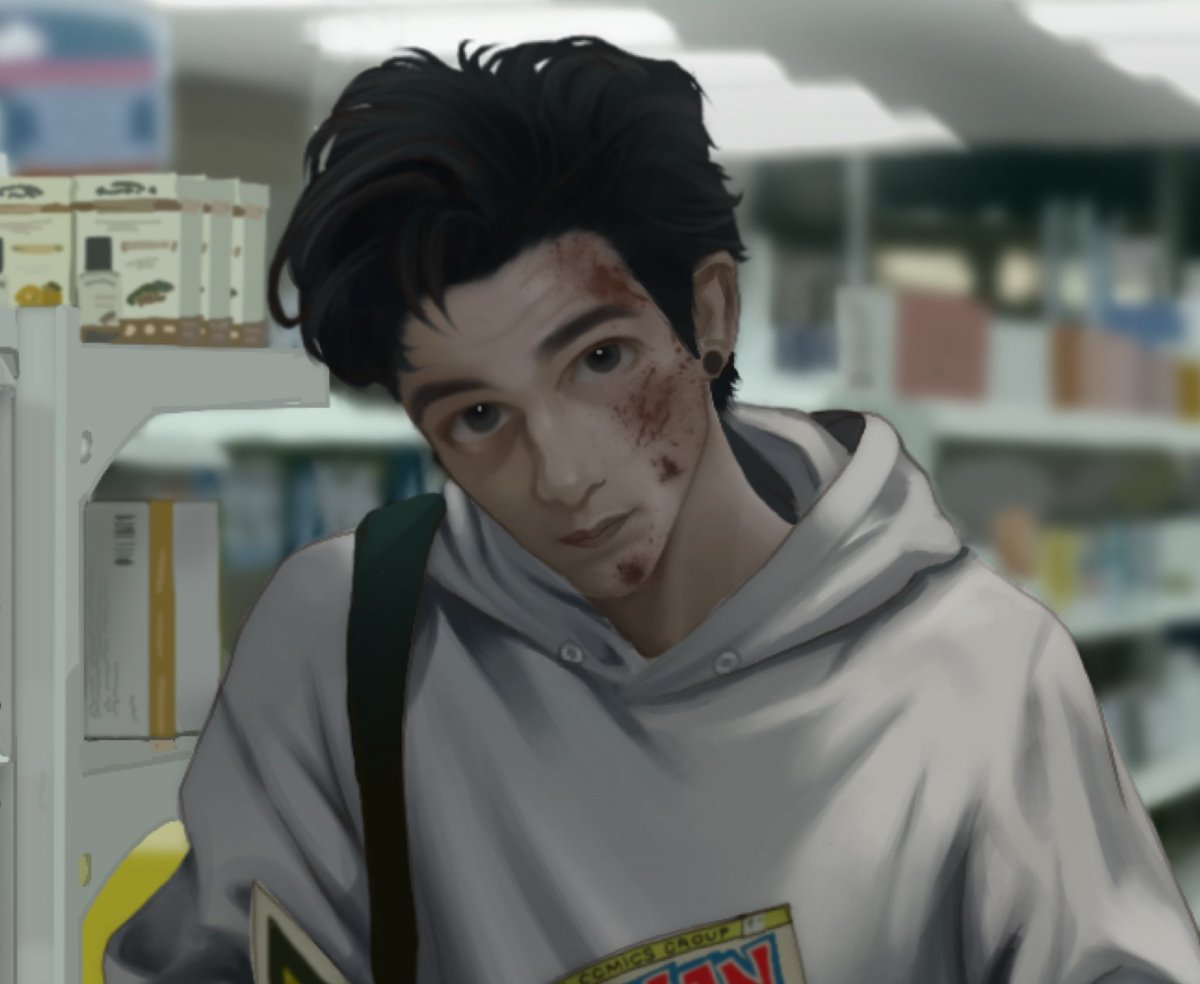 gaabbells's tweet photo. WAYNE 🔨❤️ ( Hands down, one of the best TV shows I’ve ever watched )
#wayne #markmckenna #SemiRealism #AnimeArt #CinematicArt #SceneArt #StorytellingArt #WayneAmazon #WayneShow #DigitalArt #FanArt #Illustration #CharacterDesign ArtistOnInstagram #IndieSeries #ArtCommunity https://t.co/fvJsMU3IRi