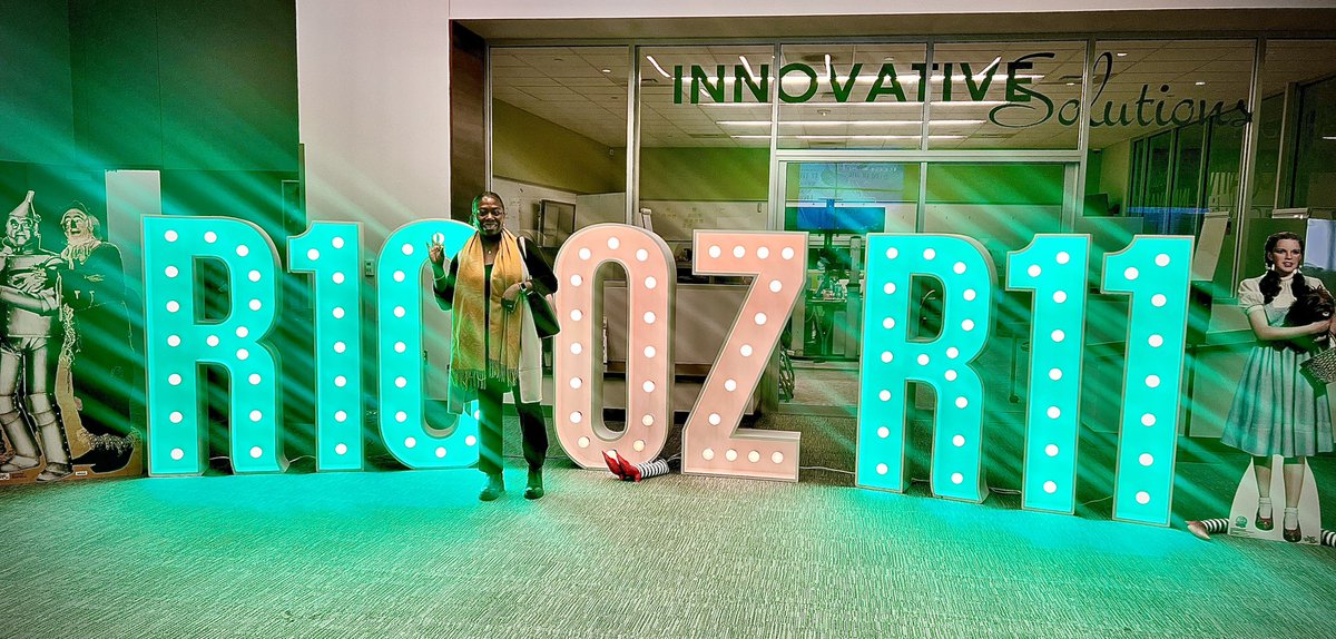 “Stepping into a world of collaboration and innovation at the R10OZR11 conference! As an educator, I’m reminded of the power of embracing challenges and empowering students to follow their yellow brick road to success. ✨ 🌟 #LeadershipInLearning  #PrincipalLife