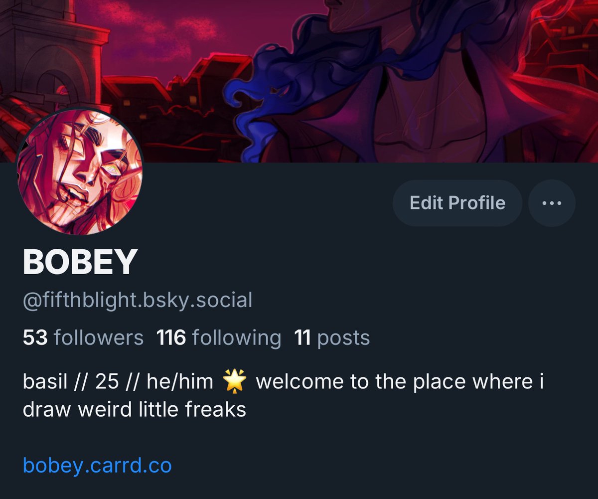 i don’t think it will surprise u to know i am now on bsky as well… feel so free to follow if you’re interested because i will probably post a little more there 💛 kisses 

bsky.app/profile/fifthb…