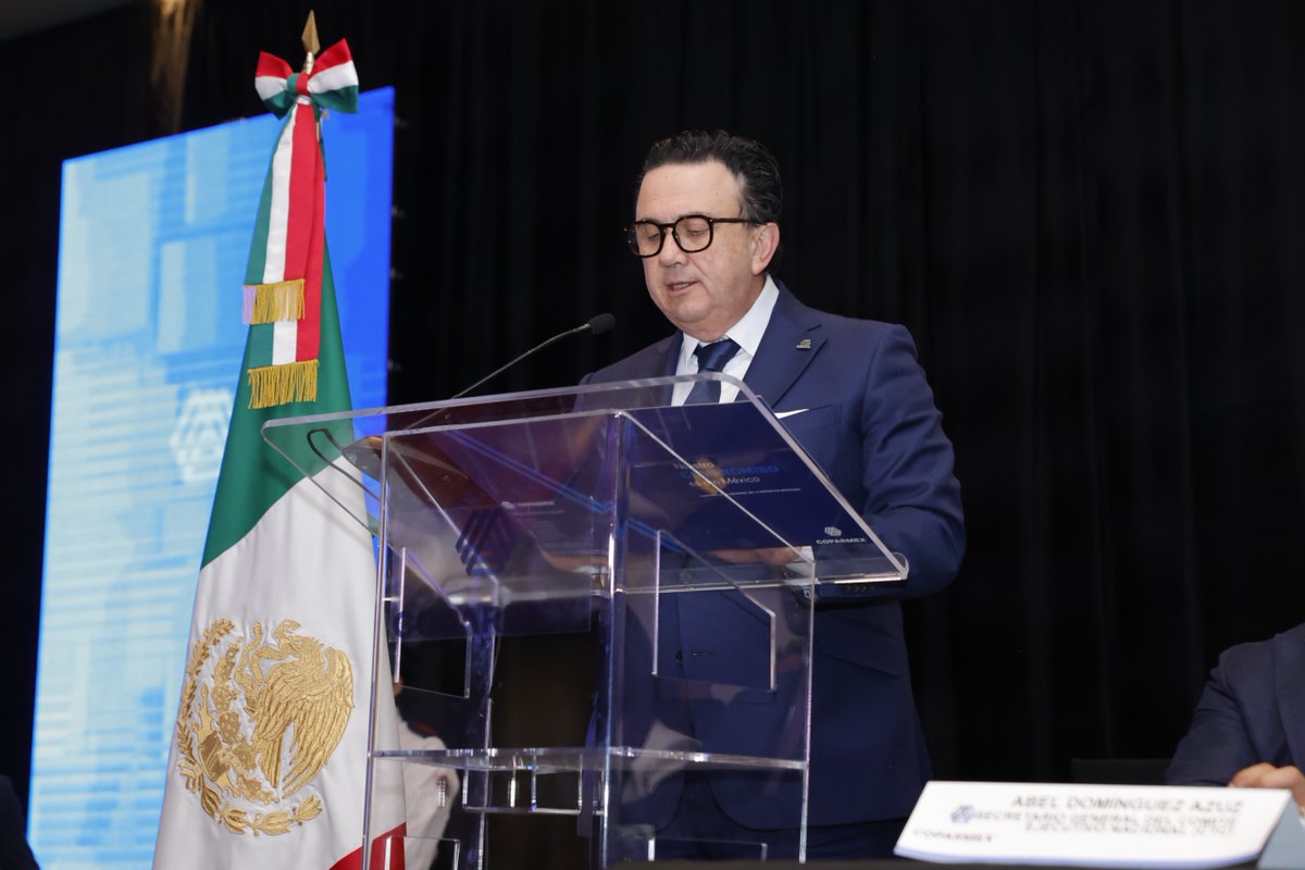 🔵🙋‍♂️ "Unidos somos una sola Coparmex y unidos vamos por un solo México."

<a href="/jsierraalvarez/">Juan José Sierra</a> asumió compromiso como Presidente Nacional de nuestra Confederación para el periodo 2025-2026. 🇲🇽

Bajo el lema 💬 "Una sola Coparmex, un solo México", reafirma nuestra misión de trabajar en