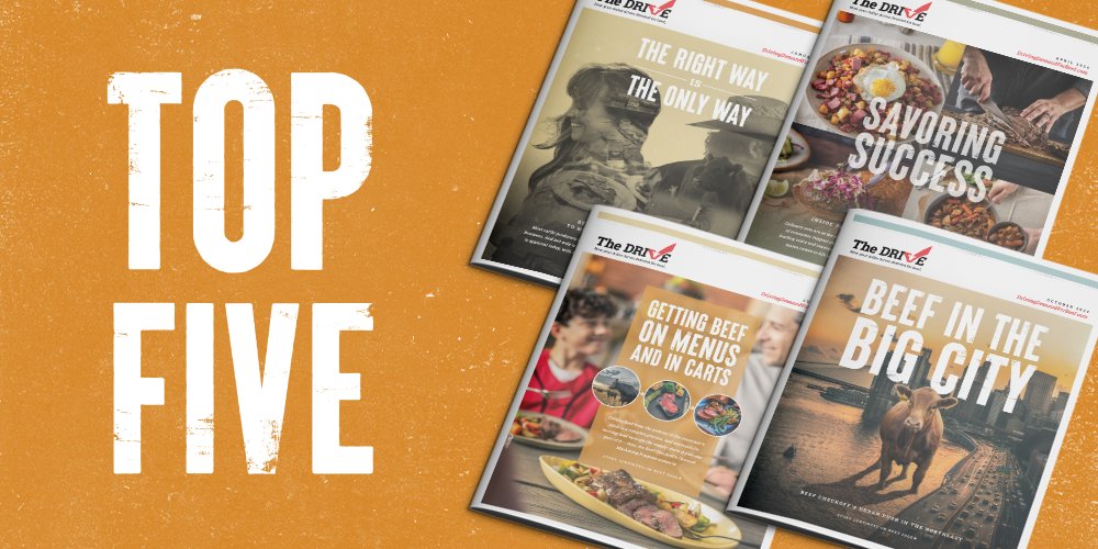 In case you missed them, catch up on the top articles from The Drive in 2024. Get up to speed on the impactful programs and projects executed with your Beef Checkoff investment. Find the articles here: bit.ly/4fMFNYq #BeefCheckoff