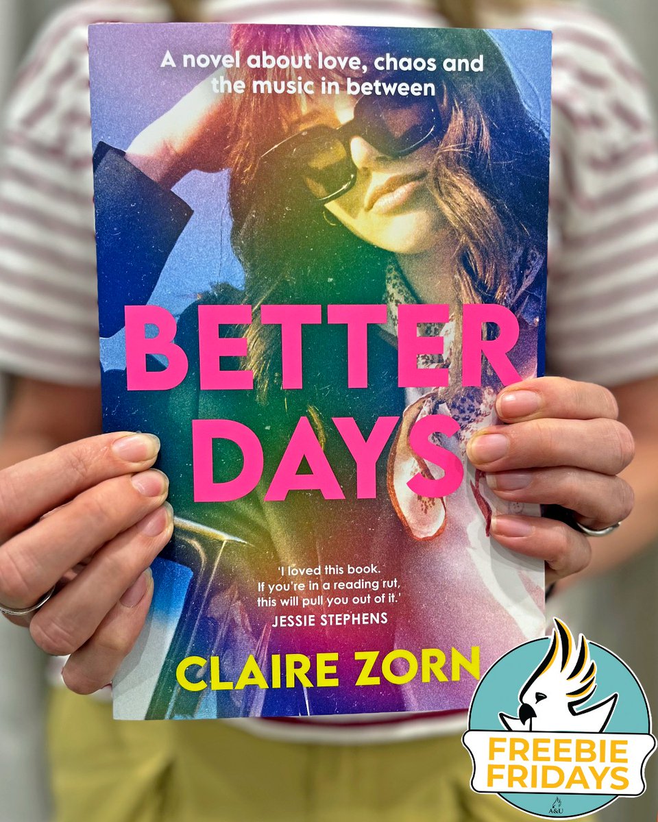 💛Freebie Fridays 💛

This week we're giving away copies of our March new release, 'Better Days' by Claire Zorn, a story of love, chaos and the music in-between.

To enter, follow us ✅ like ❤️ and repost 🔁this post! The winner will be drawn next Friday.