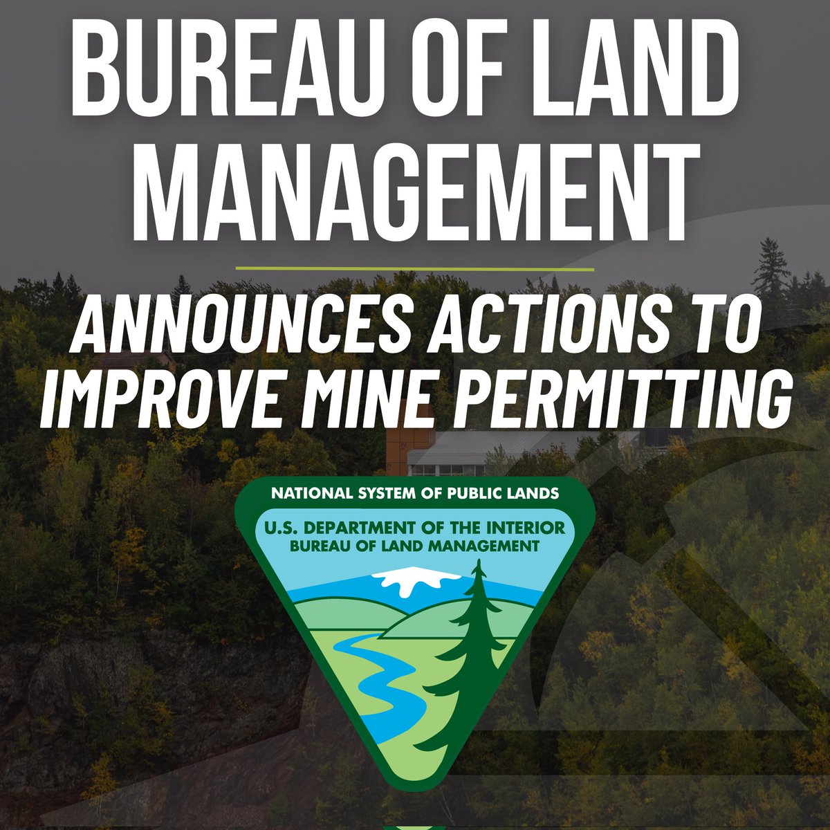 The Bureau of Land Management (BLM) has unveiled a new "pre-plan coordination" policy to improve the efficiency of the permitting process's for mineral projects on public lands. This initiative emphasizes early engagement between mining operators and regulatory agencies before