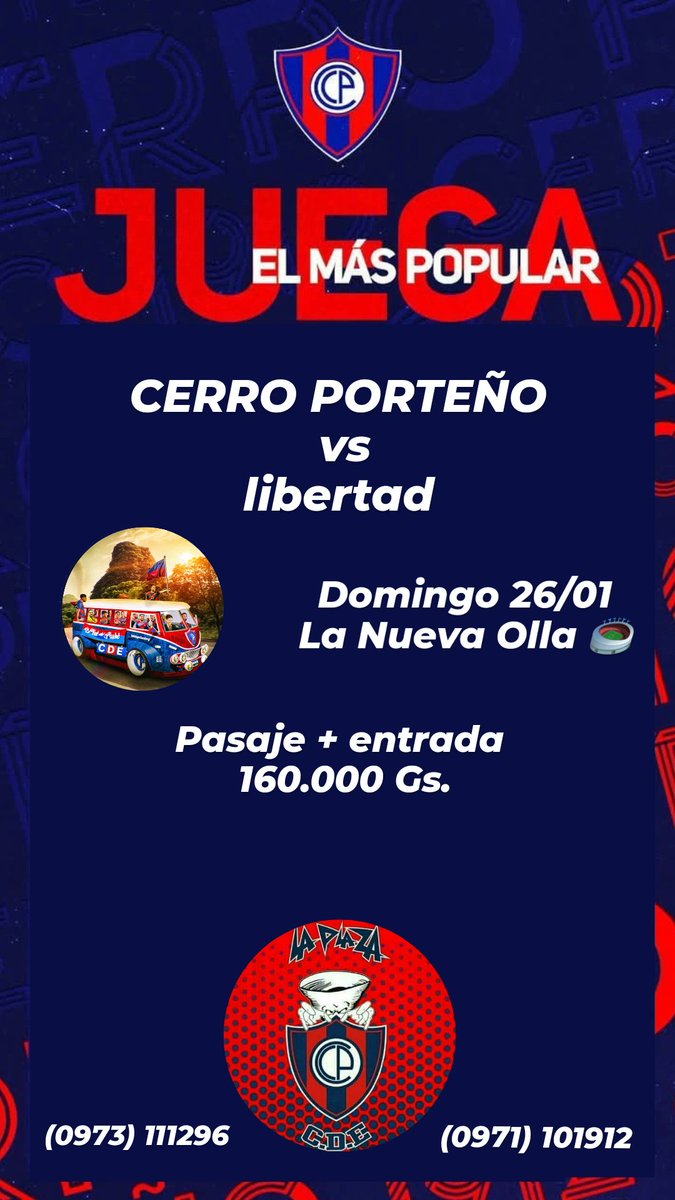 🎶 ESTA CAMPAÑA VOLVEREMOS A ESTAR CONTIGO 🥁🎺🔵🔴