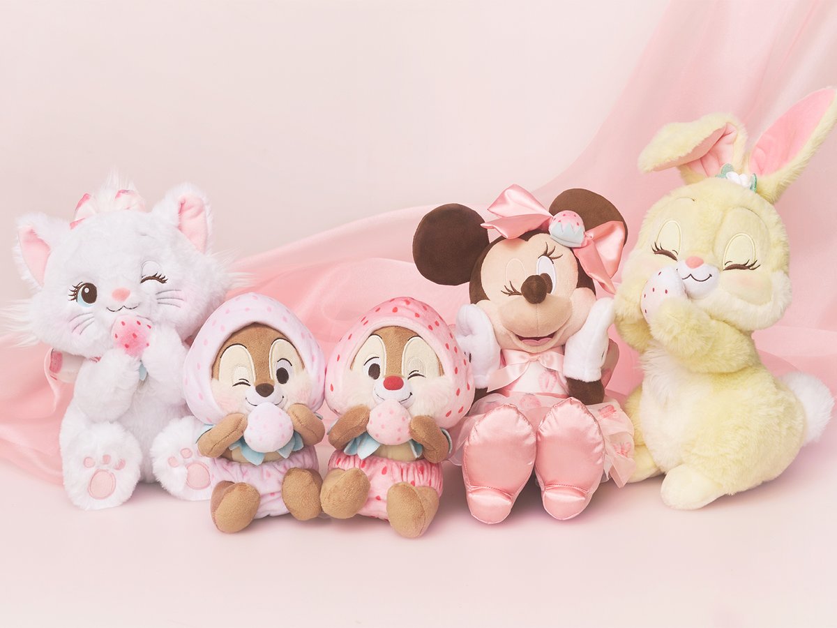♡🍓𝚂𝚃𝚁𝙰𝚆𝙱𝙴𝚁𝚁𝚈 𝙲𝙾𝙻𝙻𝙴𝙲𝚃𝙸𝙾𝙽🍓♡ #ディズニー