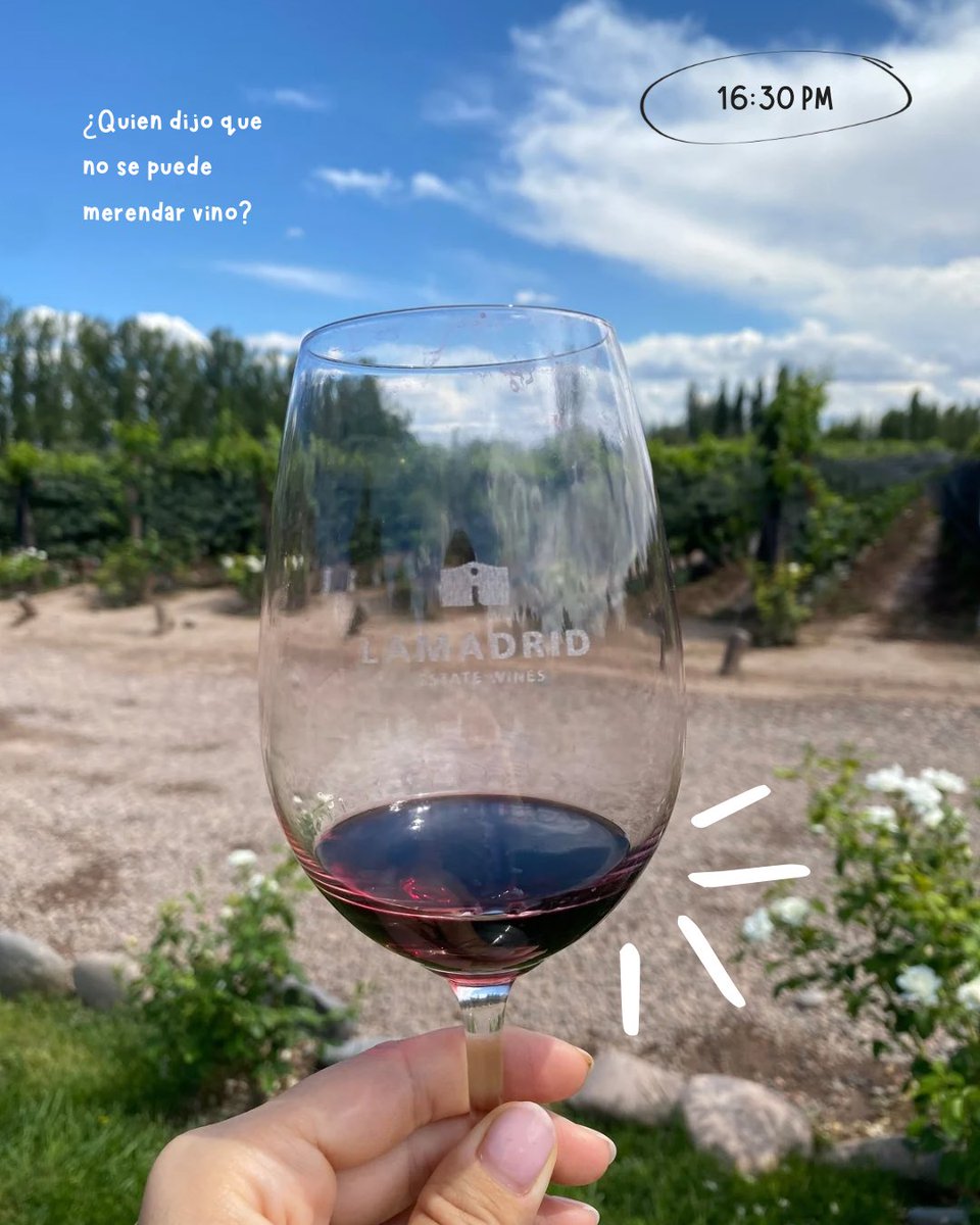¿Quien para merendar en Mendoza? 

#Mendoza #vino #bodegas