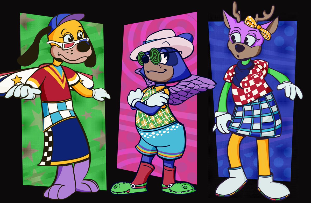 This Clashing Clothes Day, celebrate your own Toony style, no matter wacky it may be! Nothing's off the table today!