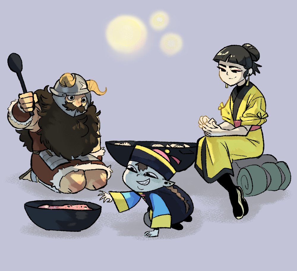 Rainy Nomad (@fallenoffplanet) on Twitter photo Making dumplings
#jentrychauvstheunderworld #dungeonmeshi Making dumplings
#jentrychauvstheunderworld #dungeonmeshi