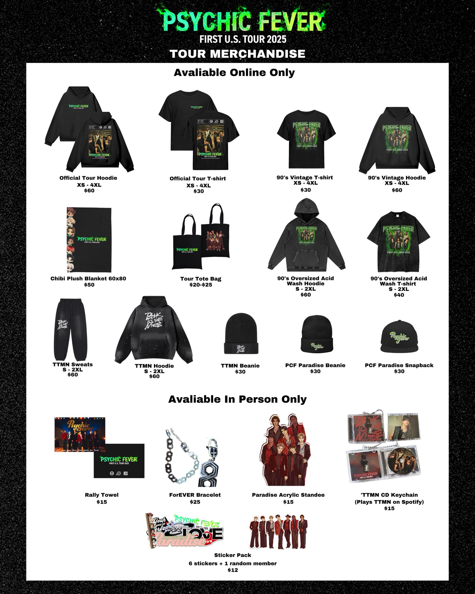 EXILE TRIBE STATION ONLINE STORE｜EVOLVE クロップドツアーT