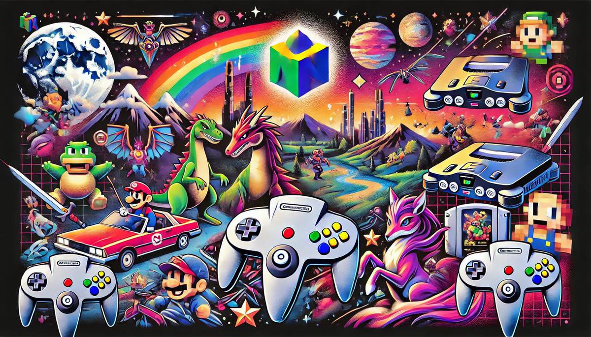 Codfish757's tweet photo. @N64solana N64 to the top!! https://t.co/BdVZmEFyaH