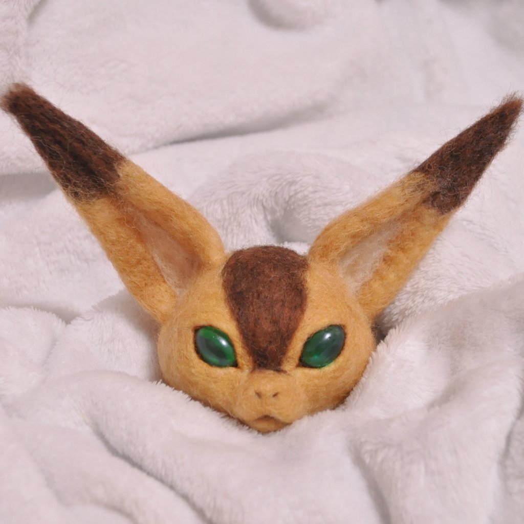 Satoyoumou's tweet image. 子供の頃から大好きな風の谷のナウシカのテトを作っています☺️

#ハンドメイド
#羊毛フェルト #needlefelting
#ジブリ
#StudioGhibli
#風の谷のナウシカ
#テト
#キツネリス #NausicaaoftheValleyoftheWind