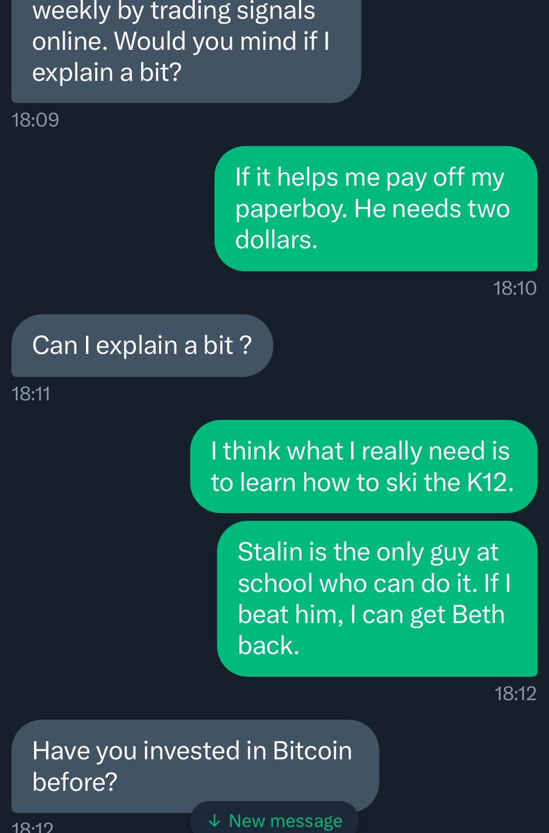 This bot just doesn’t seem to listen…