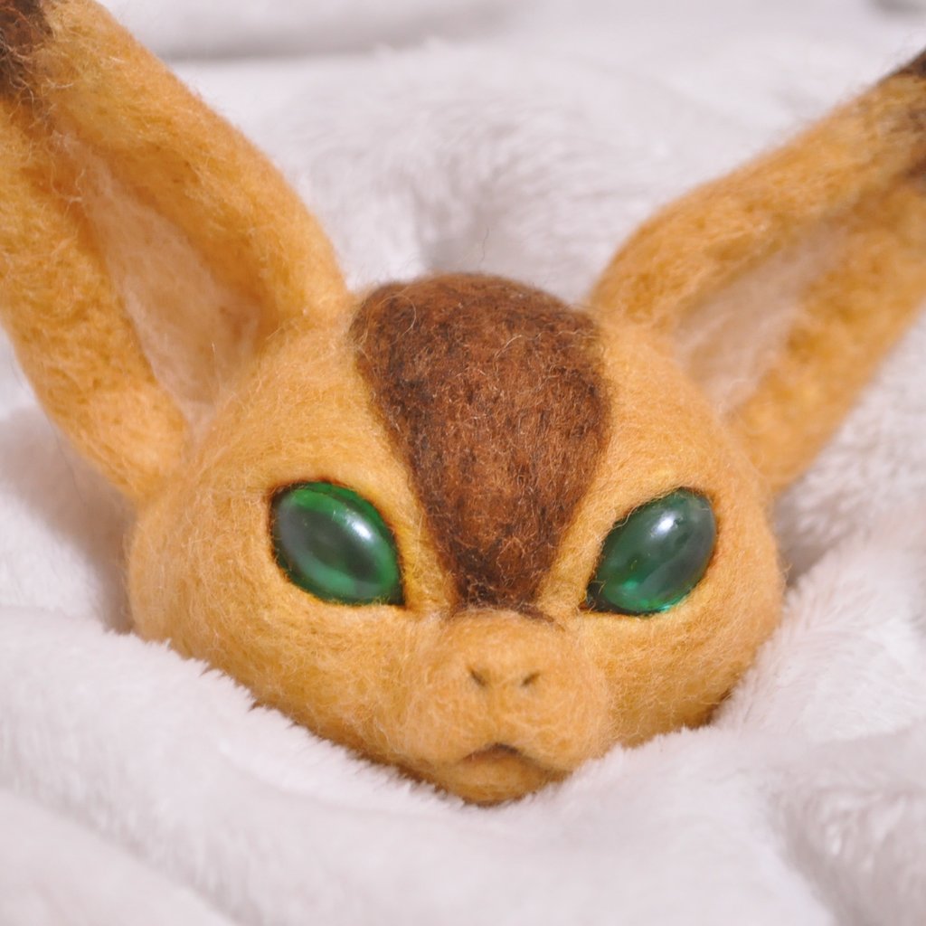 Satoyoumou's tweet image. 子供の頃から大好きな風の谷のナウシカのテトを作っています☺️

#ハンドメイド
#羊毛フェルト #needlefelting
#ジブリ
#StudioGhibli
#風の谷のナウシカ
#テト
#キツネリス #NausicaaoftheValleyoftheWind