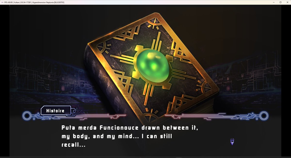 PegadaDTrads's tweet photo. Deus eu preciso de mais maturidades pra fazer os testes.

A é, o primeiro Hyperdimension Neptunia de PS3 será traduzido... Em não muito breve, fiquem ligados! https://t.co/t0cbANteXZ