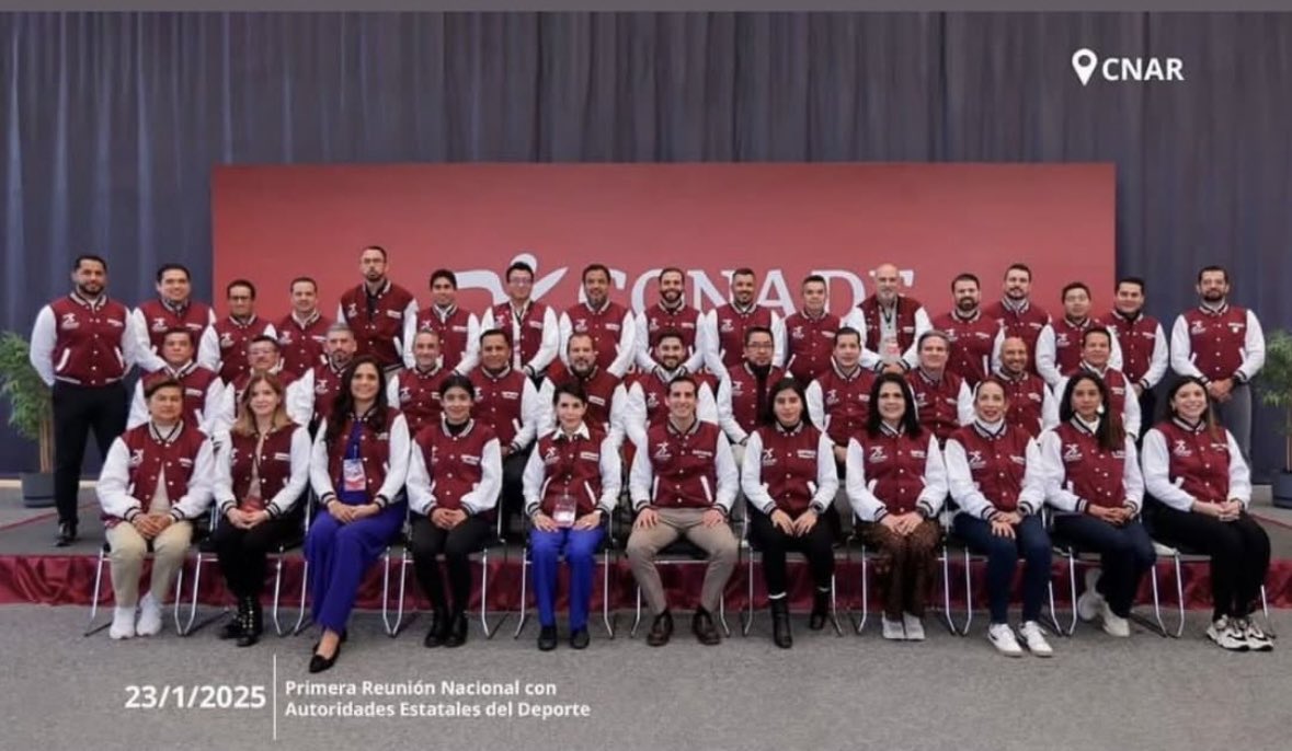 cortinas_yendy's tweet image. @deportegente #presente en la Primera Reunión Nacional con Autoridades Estatales del Deporte con el propósito de trabajar y coordinar acciones para el desarrollo de estrategias integrales a favor del deporte en
nuestro país 🇲🇽 #CNAR #Guanajuato #RommelPacheco #AltoRendimiento