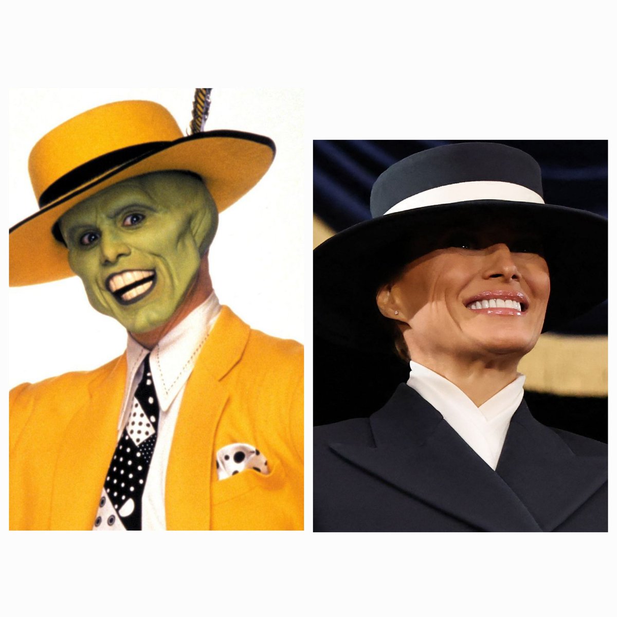Malaria Trump is set to start in a new version of The Mask. Coming to theaters in 2026!