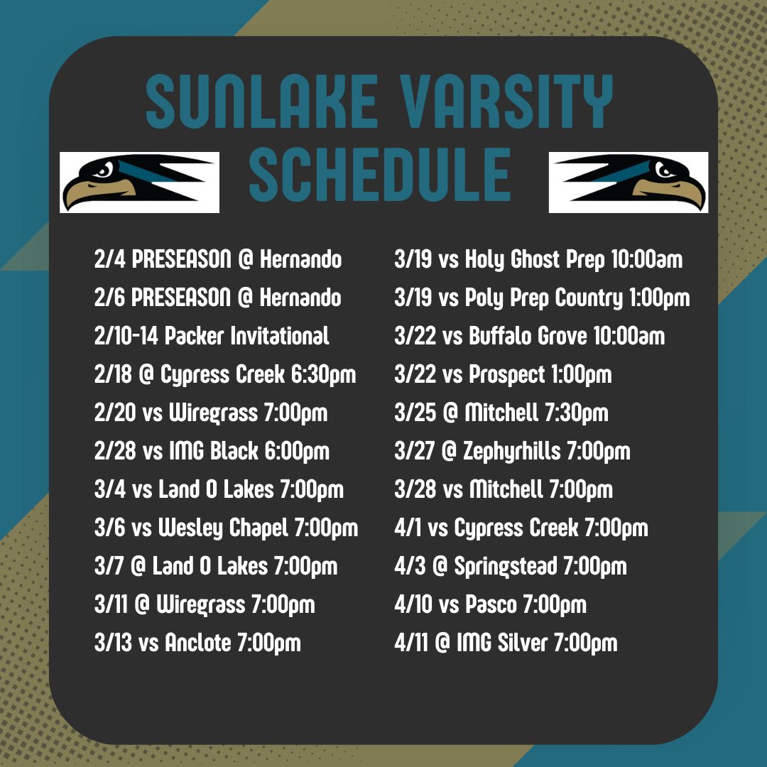 Sunlake Baseball ⚾️ tweet media