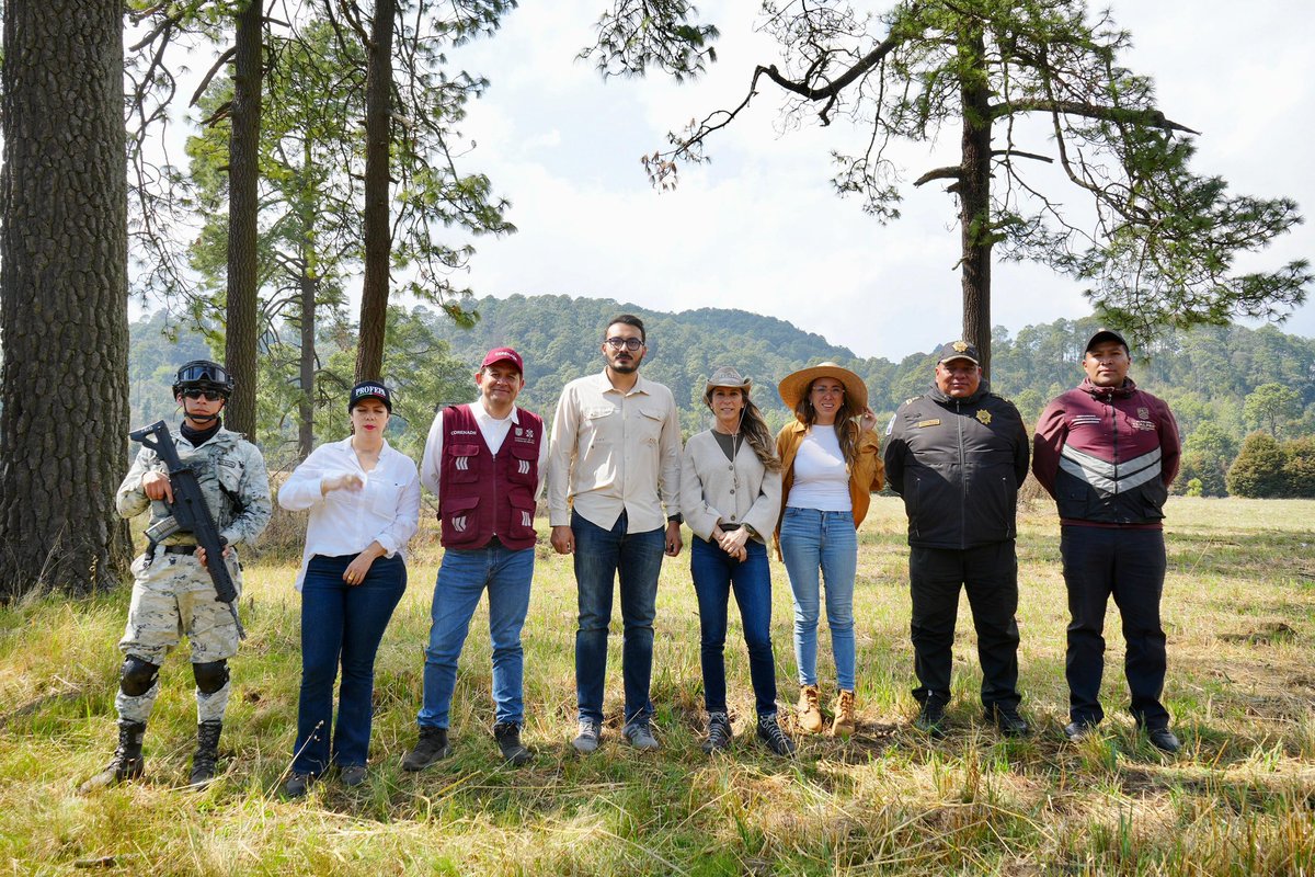 mariana_boy's tweet image. Avanzamos firmes con el compromiso de proteger al Bosque de Agua. 🌳🌊 Este día hicimos un recorrido en la zona colindante de #Morelos y #CDMX, con el fin de afinar estrategias y sumar fuerzas para frenar los delitos en este ecosistema fundamental para nuestro país. Gracias a…