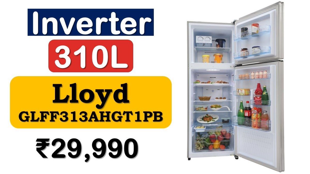 GadgetsShiksha's tweet image. The #Lloyd GLFF313AHGT1PB Refrigerator is a top-notch appliance, ideal for keeping your foods fresh and cool. With its sleek design and advanced features, it&apos;s a kitchen essential! 🌟🥳 ##LloydRefrigerator #KitchenEssential ►youtu.be/sc3W1nklNZ0
