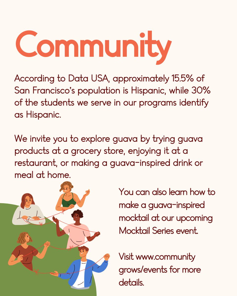 We’re shaking things up with guava-inspired mocktails at our event this Sunday! Did you know guava can be enjoyed in so many ways? Tag us <a href="/CommunityGrows/">CommunityGrows</a> and show us your guava-inspired goodies!