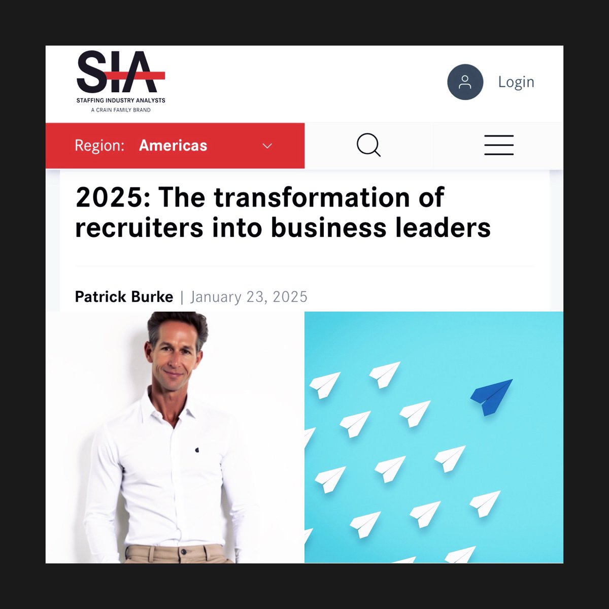 staffingindustry.com/editorial/staf… #PatrickBurke #CatapultSolutionsGroup #staffingtechnology