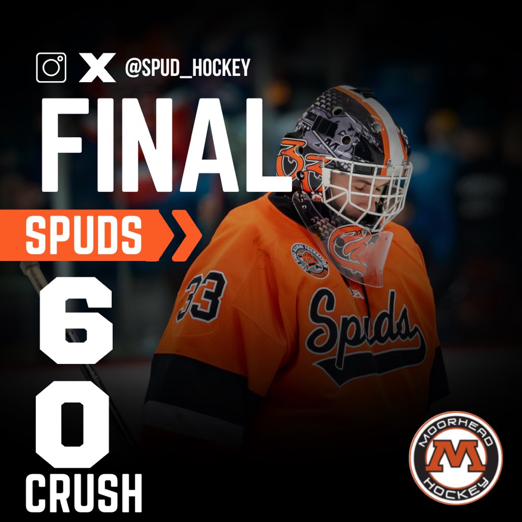 Spuds will be on the road next week. Tuesday in EGF, Friday in Hermantown and Saturday in Brainerd.