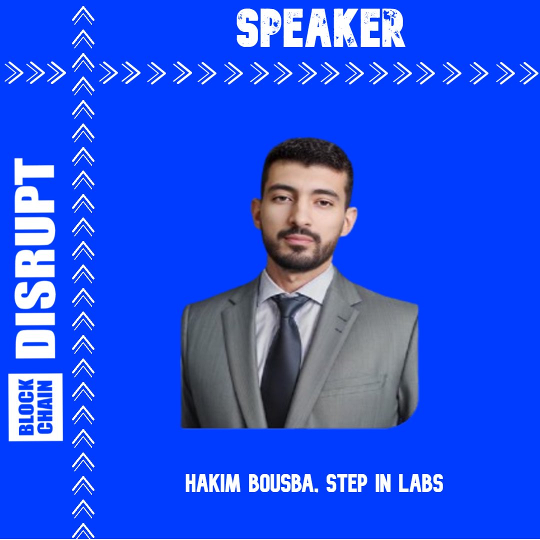 bchaindisrupt's tweet photo. Welcome Hakim Bousba of Step In Labs as a panel speaker for #Blockchain Disrupt 2025 this April 28-29 at the SO/ Uptown Dubai.

Get your tickets now and save up to 40% before pricing goes up at https://t.co/HdEXvg6Fnw https://t.co/NaKKFxeXMS
