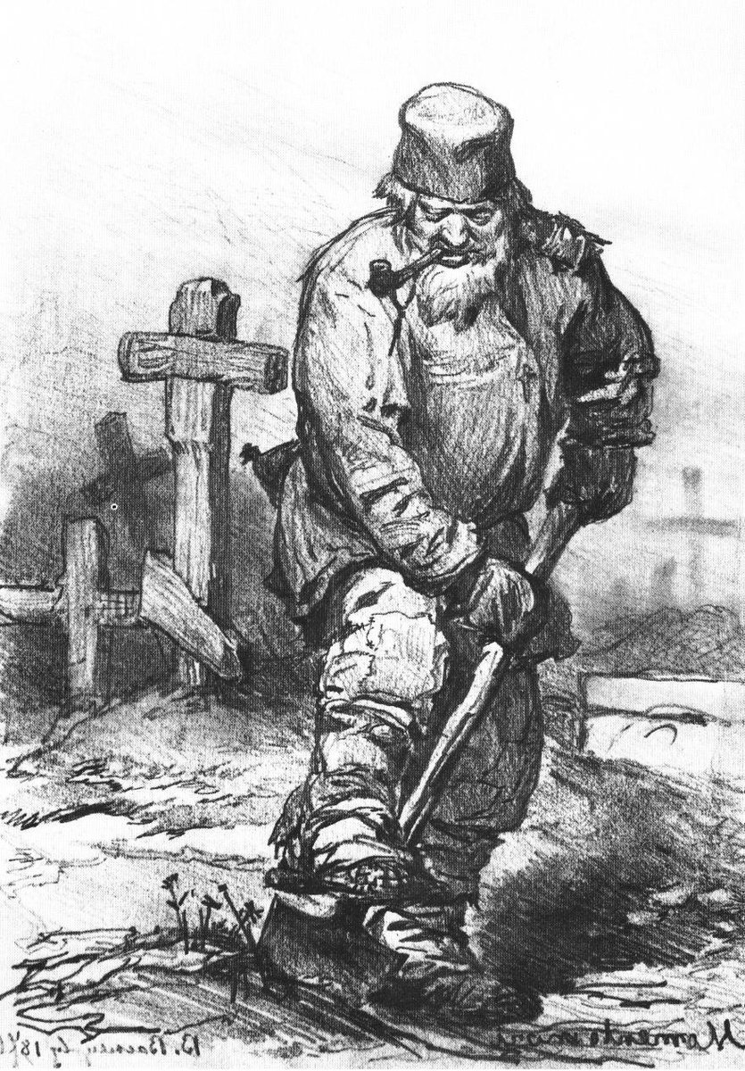 viktorvasnetsov's tweet image. Grave digger