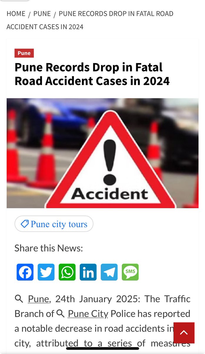 Well if your average speed is less than 15 km an hour, this is bound to happen!