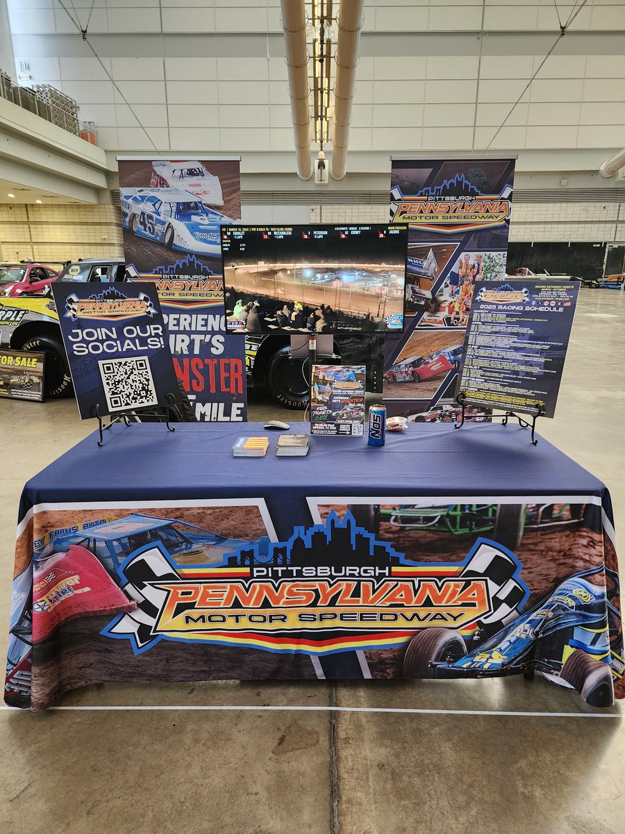 Set up and ready for the Fuel Required World of Wheels show at the Convention Center! We'll be here all weekend alongside Maverick Simulations, who will sell races on the simulator. See the cars, sit in the cars, and even get the feel for driving one! Show runs Friday-Sunday.